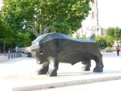 Sculpture taurine - Crédits Photos E. Budon