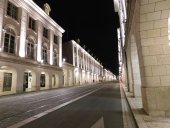 La rue royale en nocturne - Crédits Photos E. Budon